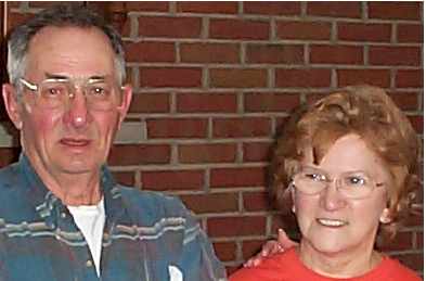 Bob McCallister & wife Kathy in February 2002