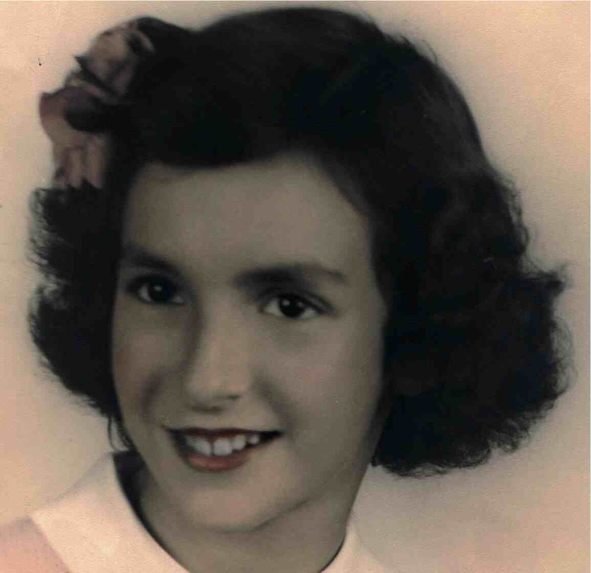 Evelyn as a child