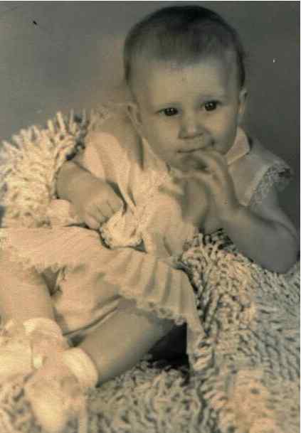 LoisFaye's picture taken at age 3 months