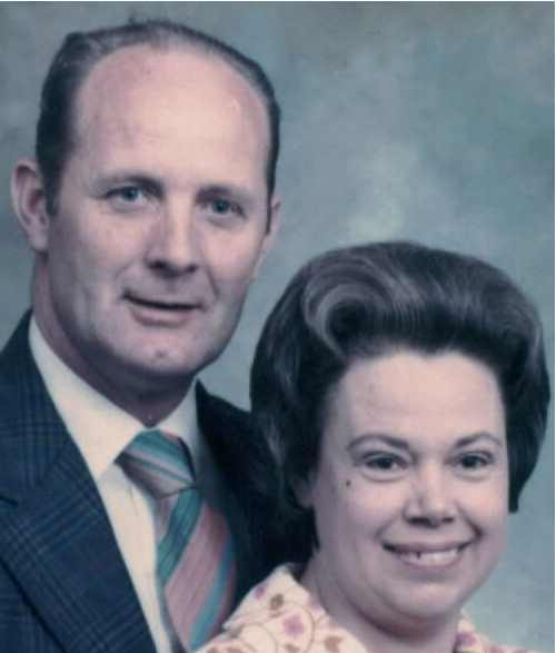 WalterJr & his wife Neva approximately in the 1960