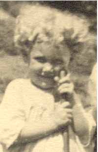 Pansy when a child