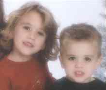 Wendy's kids, Gabby & Adam