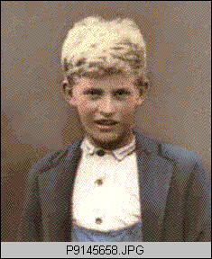 William Worthy as a child