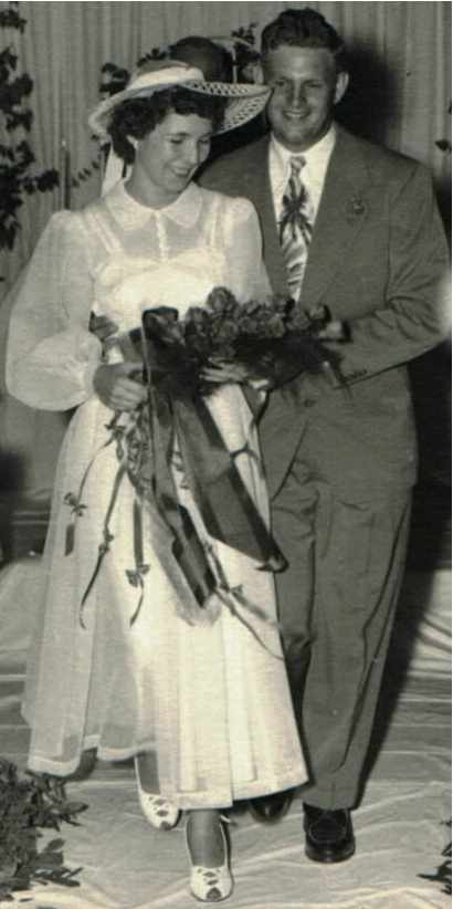 Fred D. & Gloria's wedding
