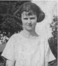 Clarence's daughter Iva at age ??