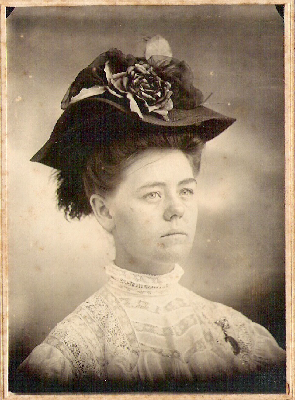 Lucy Emma McCallister as an adult